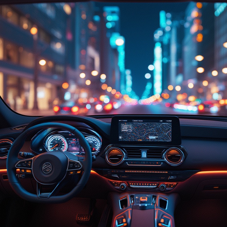 新能源车里这颗藏在光影背后的“小芯片”，正在用技术点亮出行的美好！